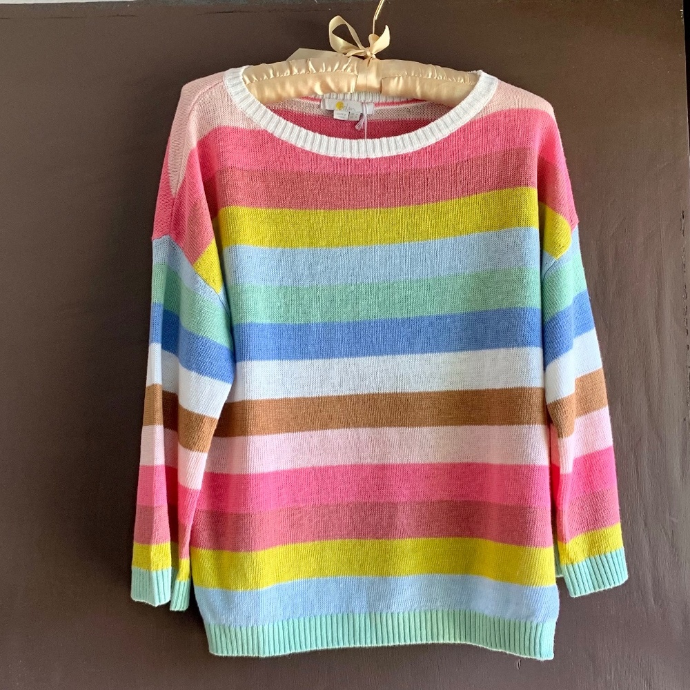 NWT Boden Faye Relaxed Linen Sweater